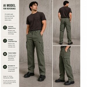 Propper Cargo Pants Mens 32x32 Olive‎ Green Tactical Military Gorpcore Utility